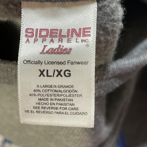 Kentucky Wildcats Sweatshirt Crew Neck Ladies Grey Blue Size XL Extra Large - Picture 4 of 6